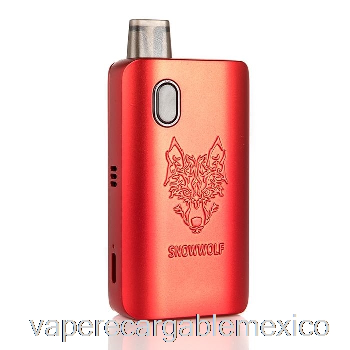 Vape Recargable Snowwolf Afeng 22w Pod System Rosa Rojo
